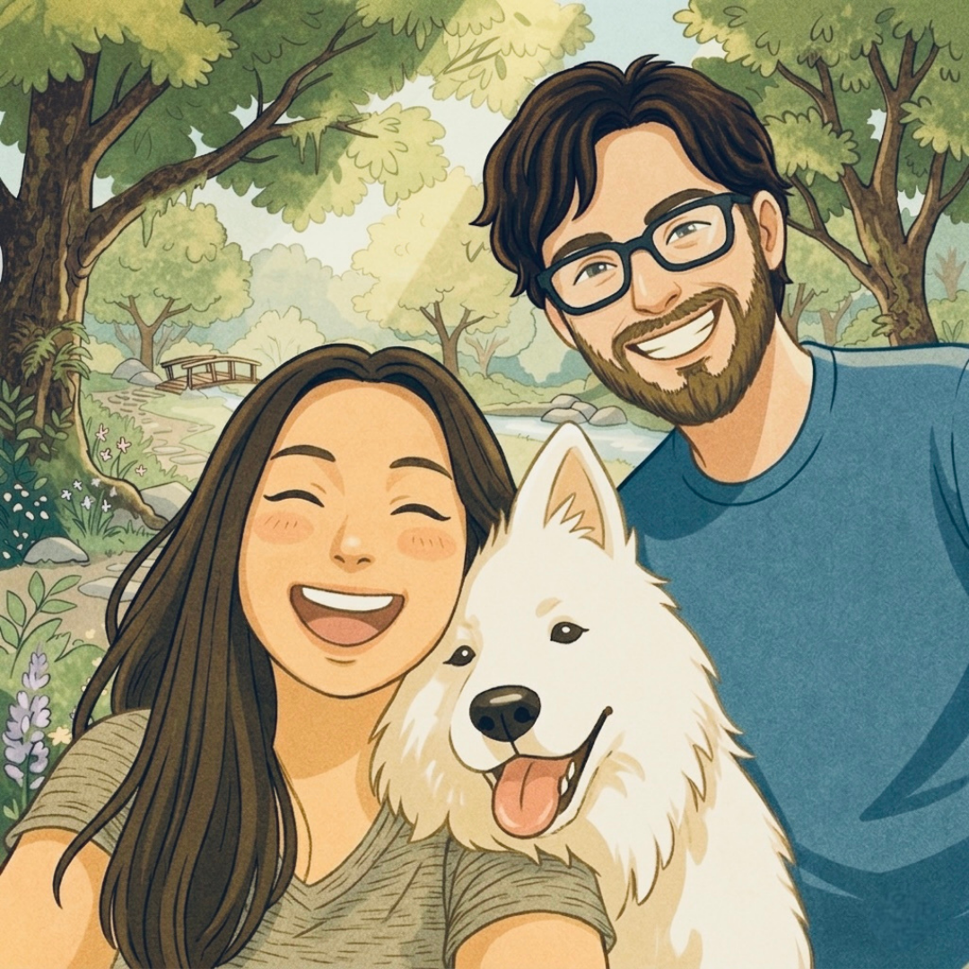 The Kelvinists and their key-carrying pup